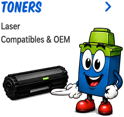 Toners laser compatibles et originaux