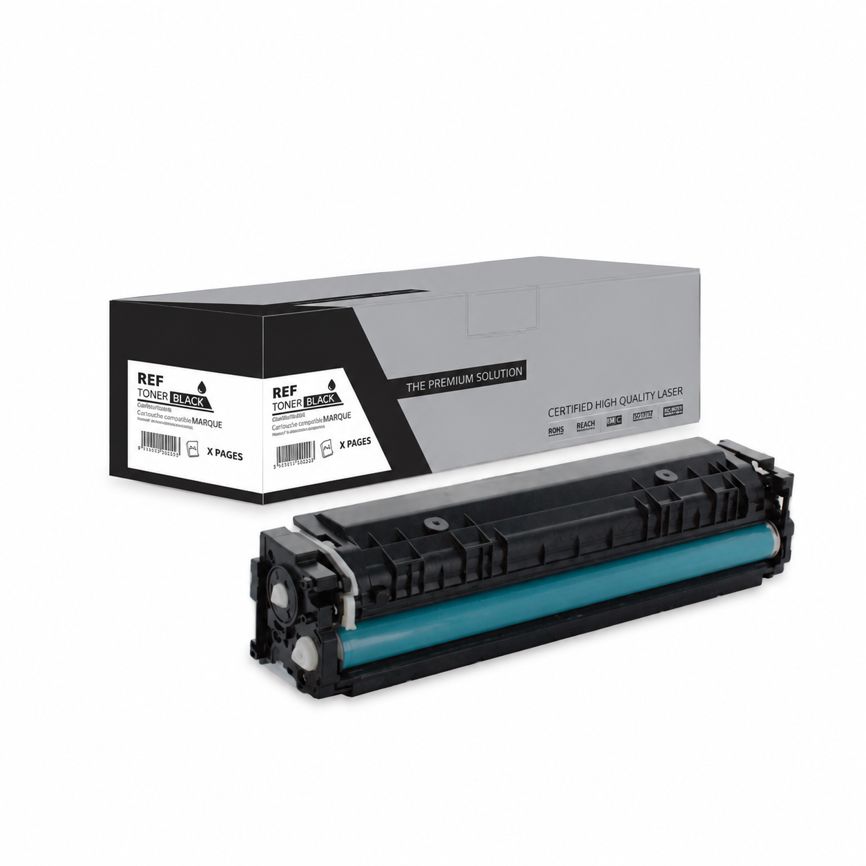 Canon 067H - Toner compatible noir, 3 130 pages