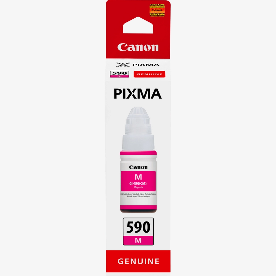 Canon GI-590M - Bouteille d’encre magenta d’origine, 70 ml
