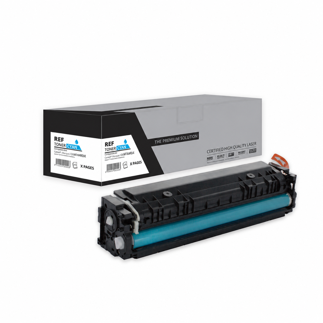 Canon 067H - Toner compatible cyan, 2 350 pages