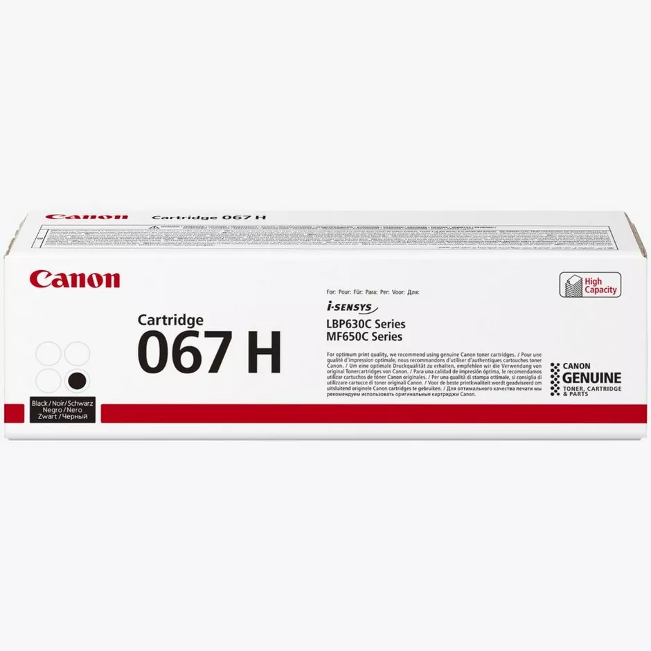 Canon 067H - Toner noir d’origine, 3 130 pages