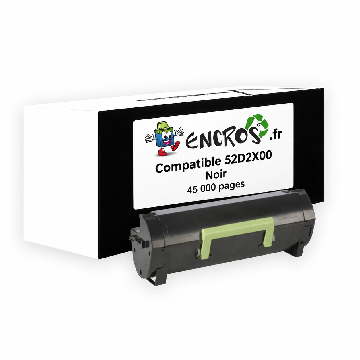 Lexmark 52D2X00 - Toner compatible noir, 45 000 pages
