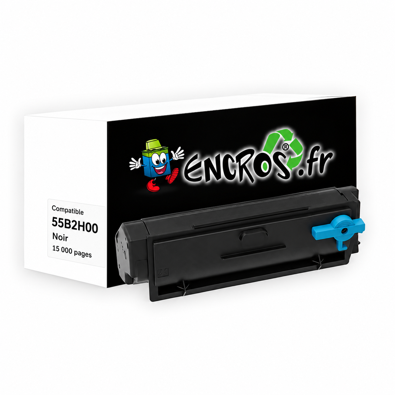 Lexmark 55B2H00 - Toner compatible noir, 15 000 pages