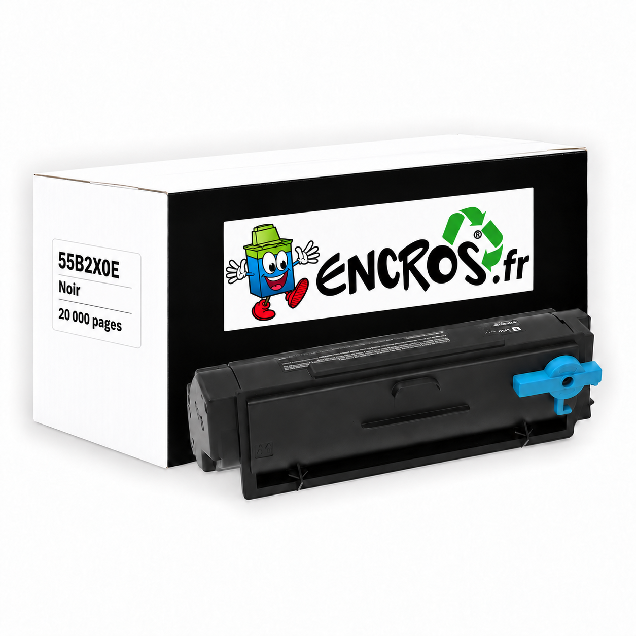 Lexmark 55B2X0E - Toner compatible noir, 20 000 pages