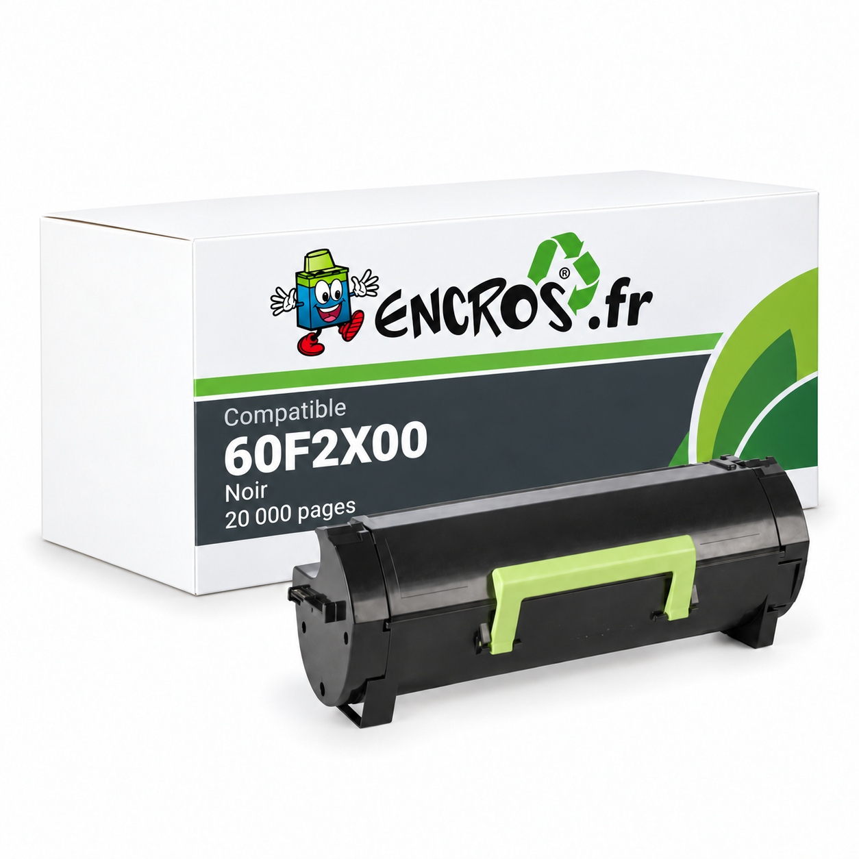 Lexmark 60F2X00 - Toner noir compatible, 20 000 pages