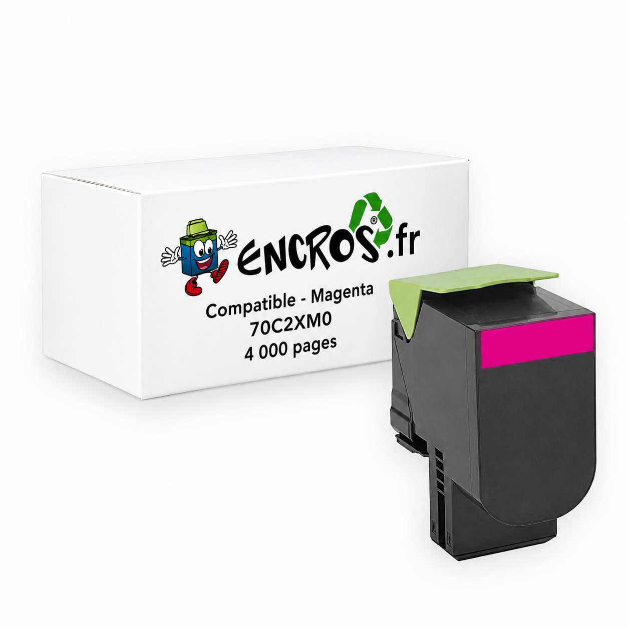Lexmark 70C2XM0 - Toner compatible magenta, 4 000 pages