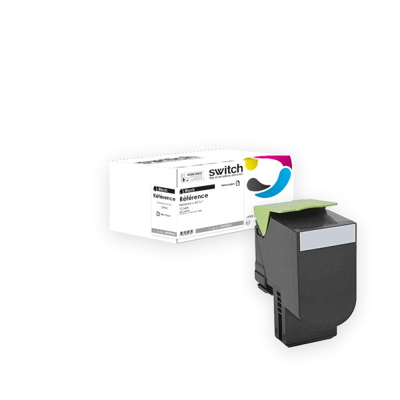 Lexmark 78C2XK0 - Toner compatible noir, 8500 pages