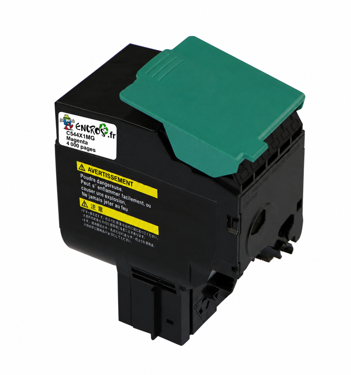 Lexmark C544X1MG - Toner compatible remanufacturé magenta, 4 000 pages