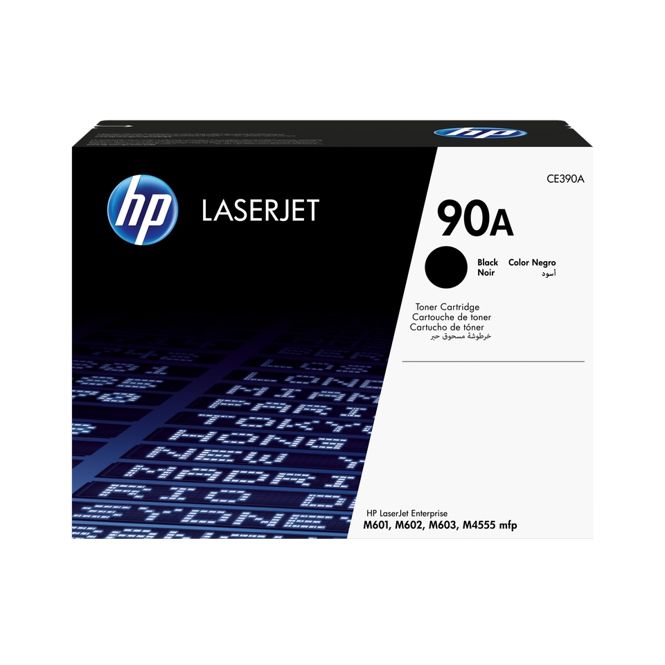 HP 90A CE390A - Toner noir original, 10000 pages