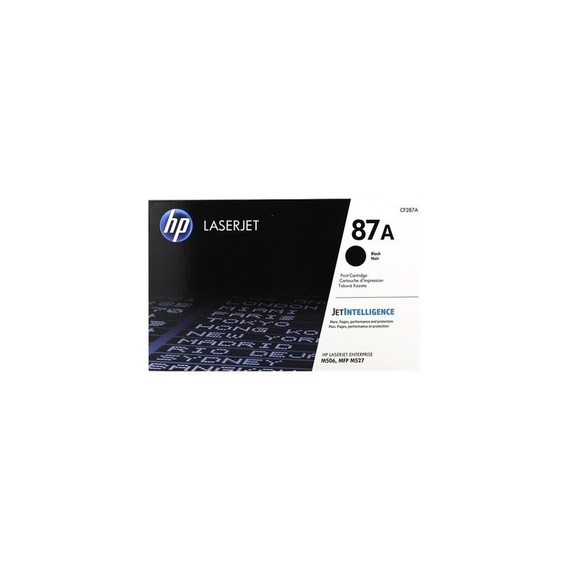 HP 87A CF287A - Toner noir original, 8550 pages
