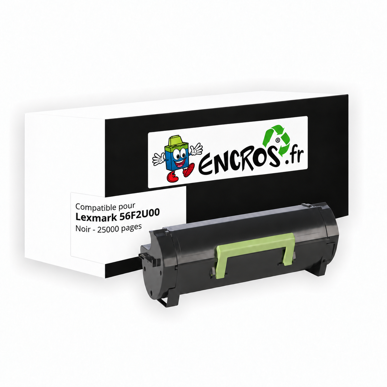 Lexmark 56F2U00 - Toner noir compatible, 25000 pages