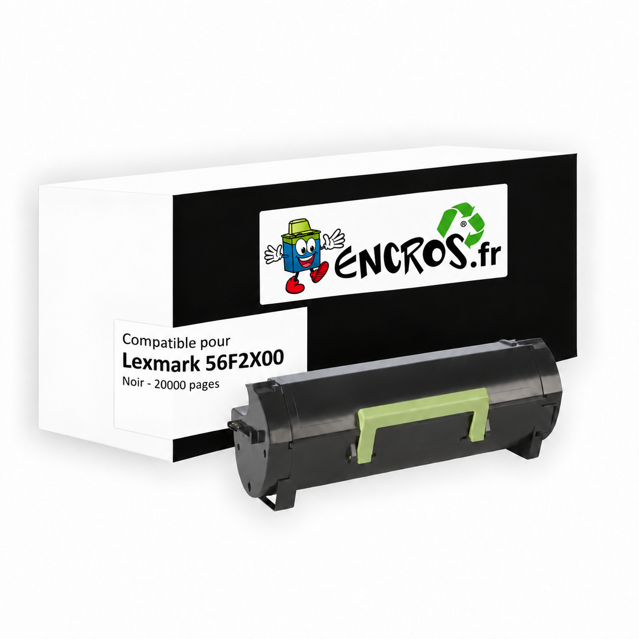 Lexmark 56F2X00 - Toner noir compatible, 20000 pages