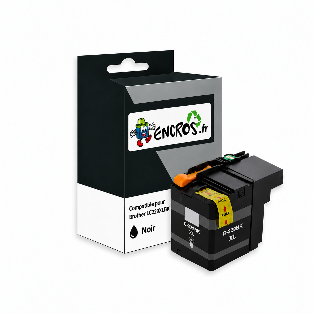Brother LC229XLBK - Cartouche compatible noire, 2 400 pages