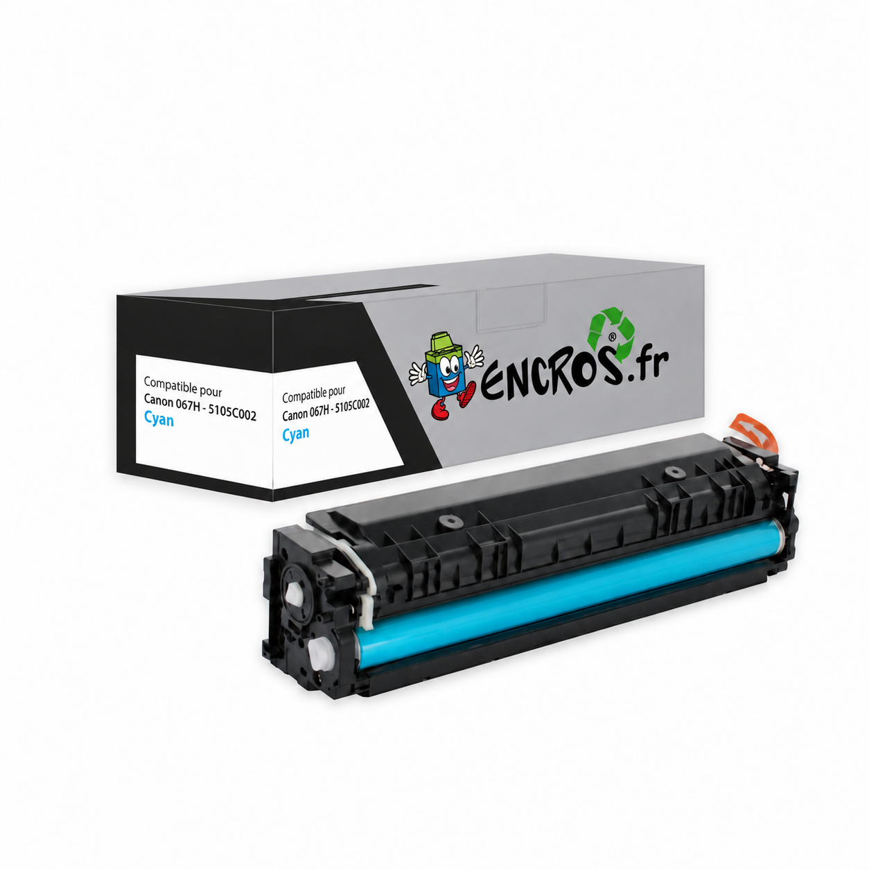 Canon 067H - Toner compatible cyan, 2 350 pages