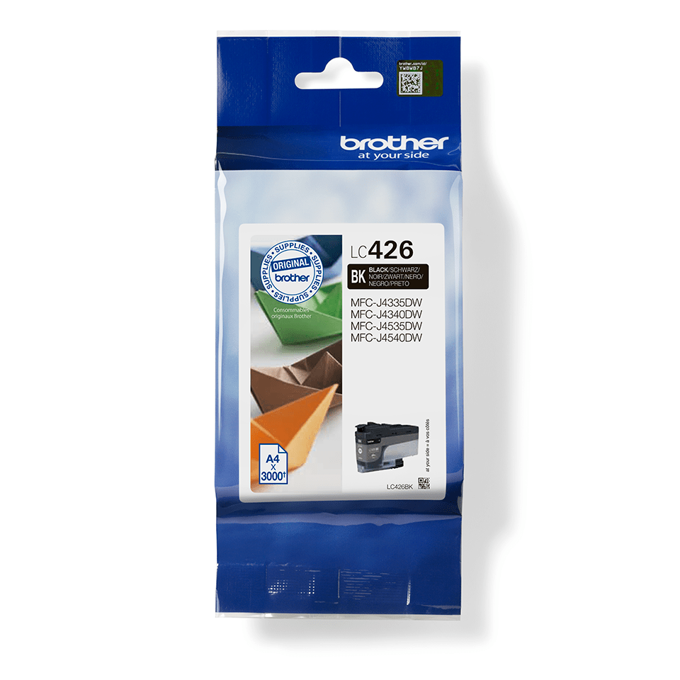 Brother LC426BK - Cartouche noire originale, 3 000 pages
