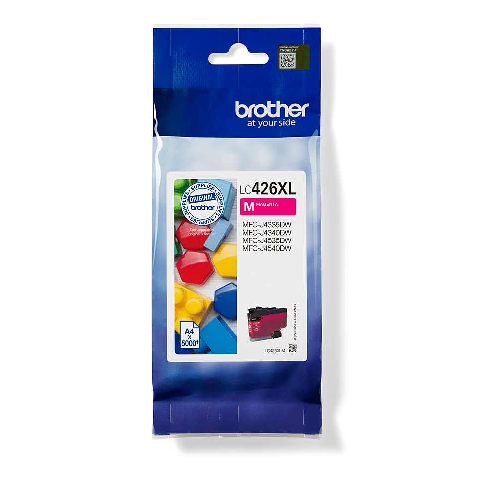 Brother LC426XLM - Cartouche magenta originale XL, 5 000 pages