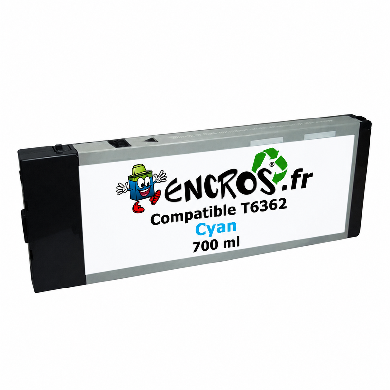 Epson T6362 - Cartouche compatible cyan, 700 ml