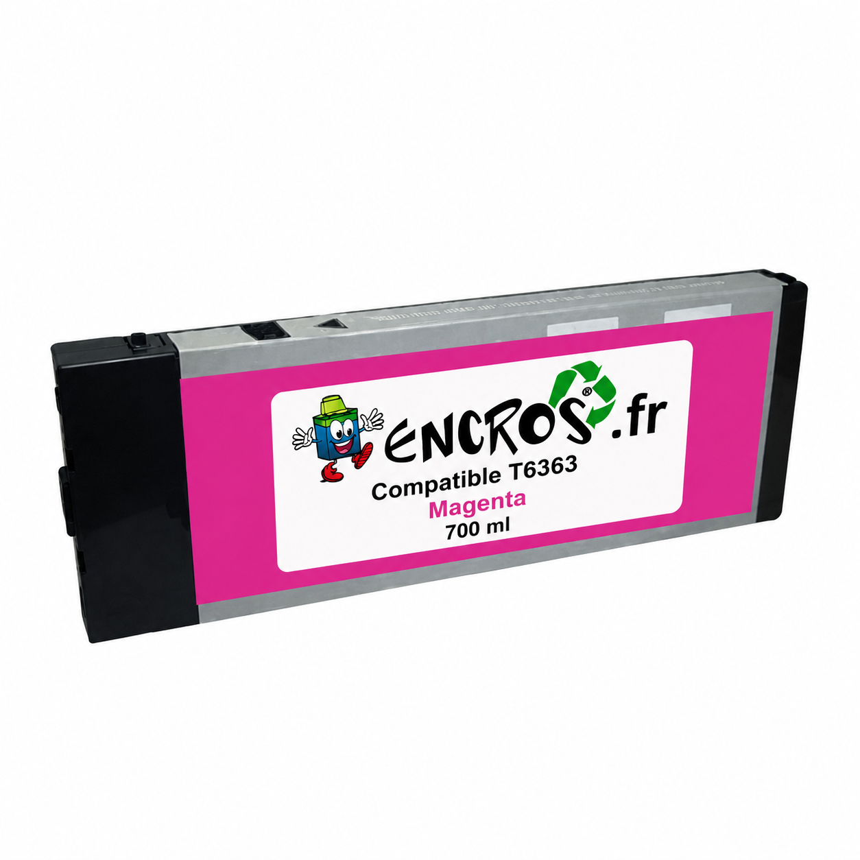 Epson T6363 - Cartouche compatible magenta, 700 ml