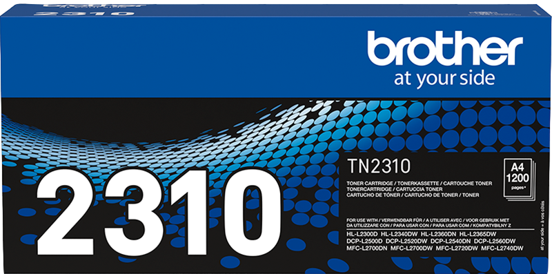 Brother TN2310 - Toner noir original, 1200 pages