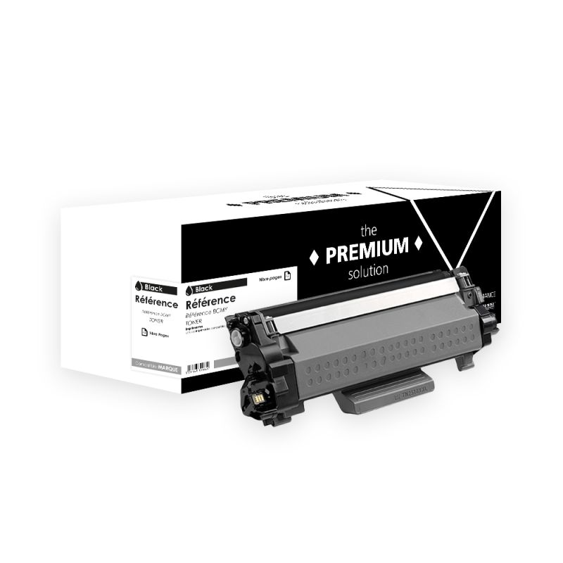 Brother TN-2510XXL - Toner compatible noir, 5000 pages