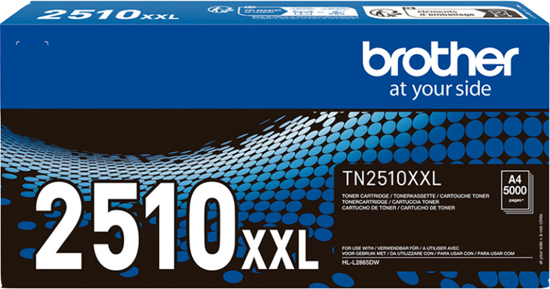 Brother TN-2510XXL - Toner original noir, 5000 pages