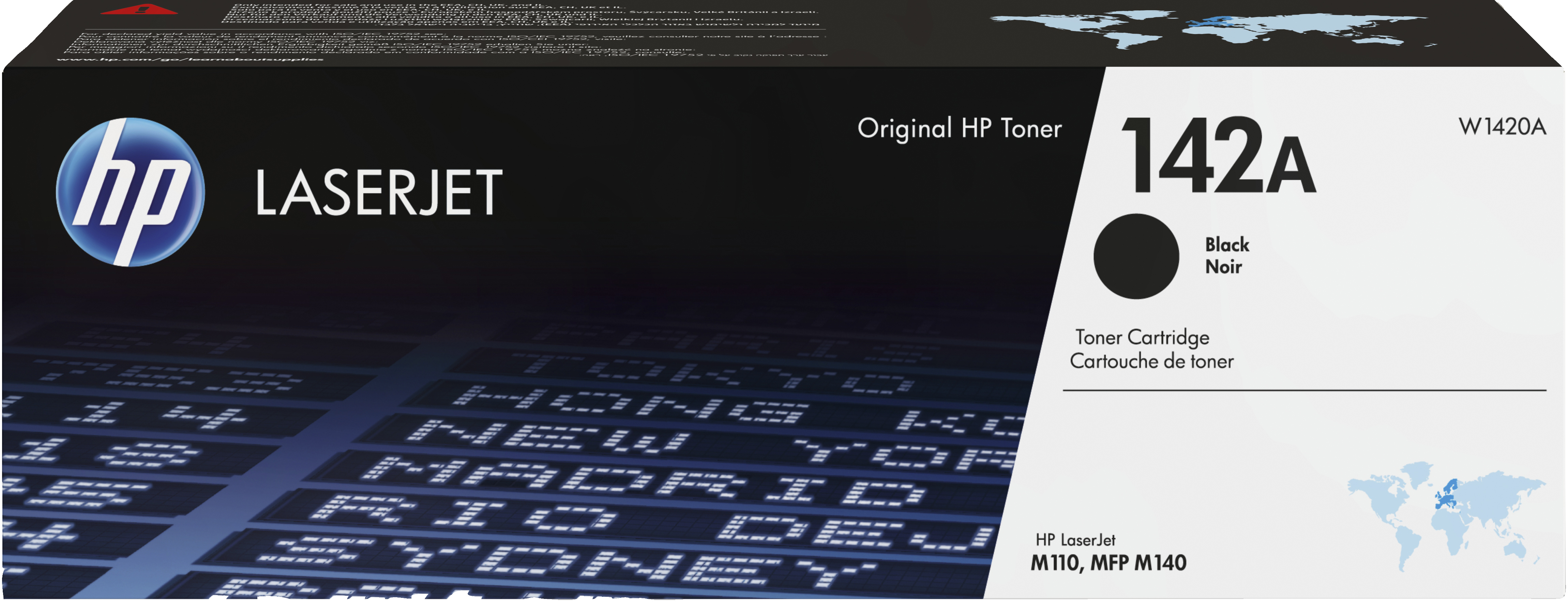 HP 142A W1420A - Toner noir original, 950 pages