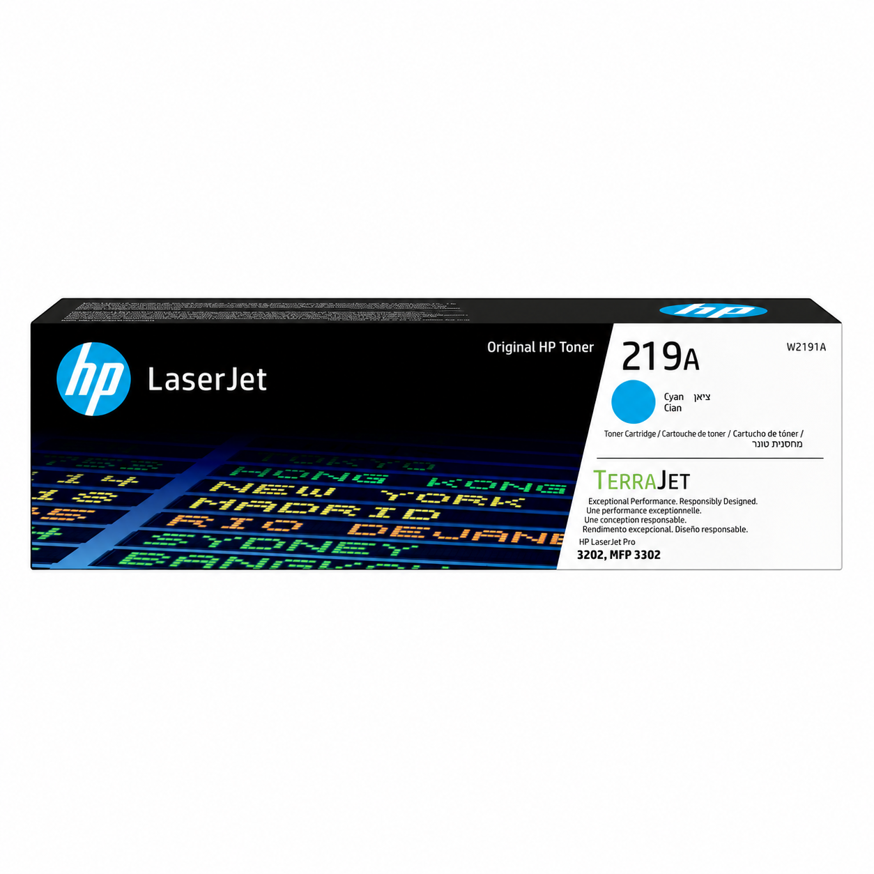 HP219A W2191A - Toner original cyan, 1200 pages