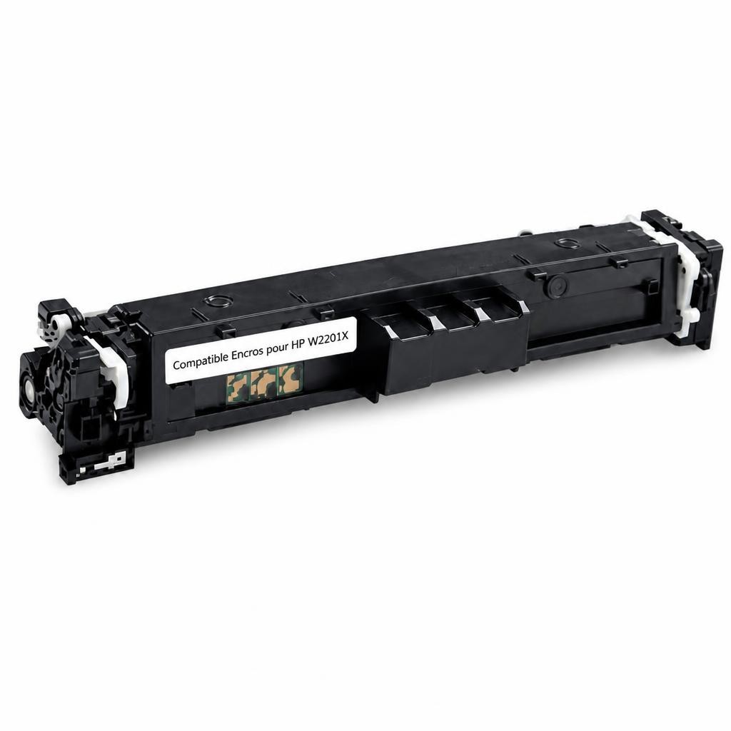 HP W2201X - Cartouche de toner compatible cyan