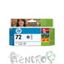 HP 72 - Cartouche d'encre HP numero72 C9374A grise 130ml