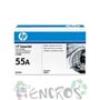 Toner HP CE255A - Toner HP 55A pour HP P3015 noir (capacite simp