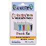 PRIX KO : pack de 5 cartouches compatibles noirs et couleur equi
