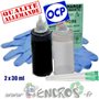 Kit Encre 2x30ML NOIR+GLOSS universelles pour EPSON