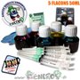 Kit Encre 5 Couleurs Recharge HP 84