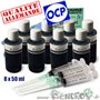 Kit Encre 8x50ML NOIR universelle pour EPSON