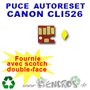 Puce Auto-Reset Canon CLI526 jaune