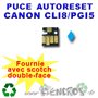 Puce Auto-Reset CANON CLI8 cyan