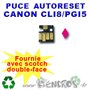Puce Auto-Reset CANON CLI8 magenta