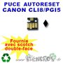 Puce Auto-Reset CANON PGI5 noire