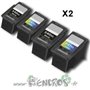 Ecopack 4 Cartouches Compatibles CANON PG540-CL541 XL Couleur et Noire