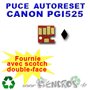 Puce Auto-Reset Canon PGI-525 noire