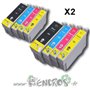 PACK 8 cartouches compatibles EPSON EP153-EP156