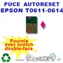 Puce auto-reset EPSON T0613 magenta