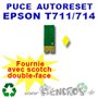 Puce Auto-Reset EPSON T0714 jaune