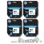 Pack HP 304 - Pack de  Cartouches d'encre HP 304 Couleur et Noire originales x2