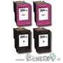 Pack HP 304 XL - Pack de Cartouches d'encre HP 304 XL Couleur et Noire compatibles x2