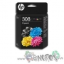 HP 6L6S6UE - Pack Cartouches d'encre HP 308 Noire Et Couleurs