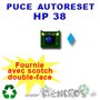 Puce Auto-Reset Cyan HP 38