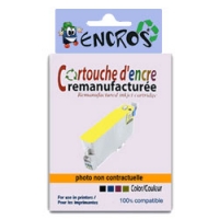 Cartouche compatible de qualite Encros EP114 jaune