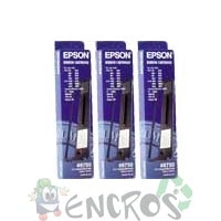 Epson S015019 - LOT de 3 rubans Epson C13S015019