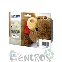 Epson T0615 - Pack de 4 cartouches Epson T0611 T0612 T0613 T0614